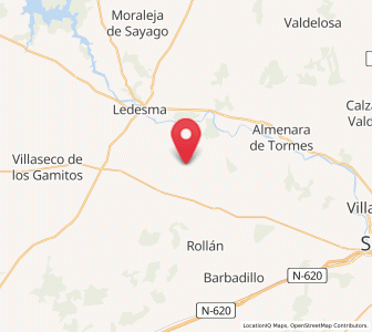 Map of Espino de los Doctores, Castille and León