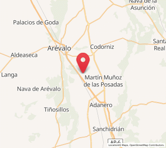 Map of Espinosa de los Caballeros, Castille and León