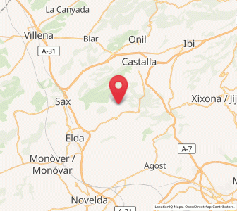 Map of Esquinal, Valencia