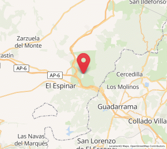 Map of Estación de El Espinar, Castille and León
