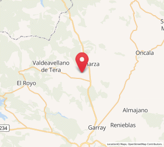Map of Estepa de Tera, Castille and León