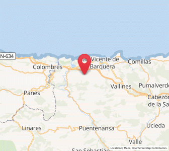 Map of Estrada, Cantabria