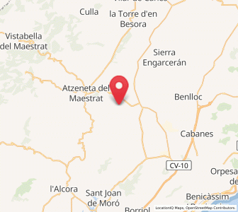 Map of Favela, Valencia