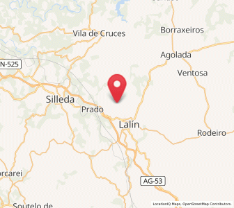 Map of Filgueira, Galicia