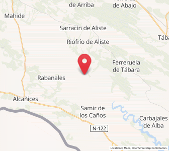 Map of Flores, Castille and León