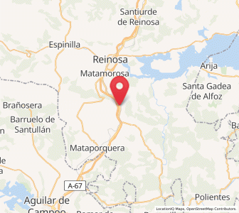 Map of Fombellida, Cantabria