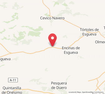 Map of Fombellida, Castille and León