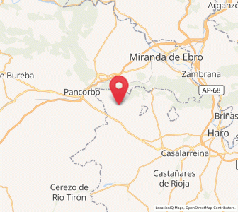 Map of Foncea, La Rioja