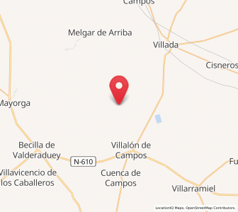 Map of Fontihoyuelo, Castille and León