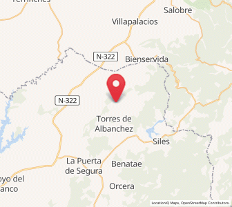 Map of Fuente Carrasca, Andalusia