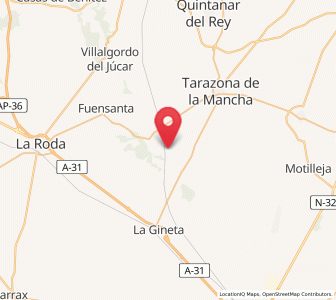 Map of Fuente del Fraile, Castille-La Mancha