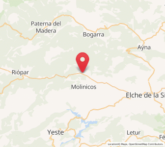 Map of Fuente-Higuera, Castille-La Mancha