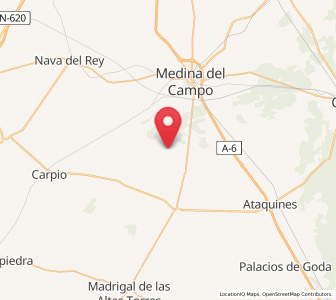 Map of Fuente la Piedra, Castille and León