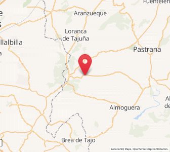 Map of Fuentenovilla, Castille-La Mancha