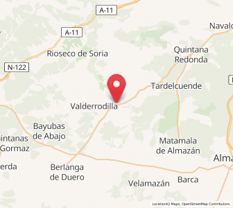 Map of Fuentepinilla, Castille and León