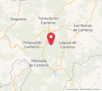Map of Gallinero de Cameros, La Rioja