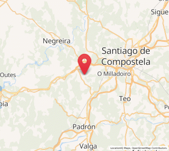 Map of Gándara, Galicia