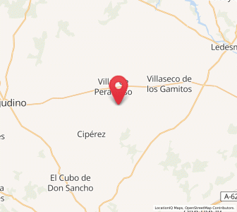 Map of Gansinos, Castille and León
