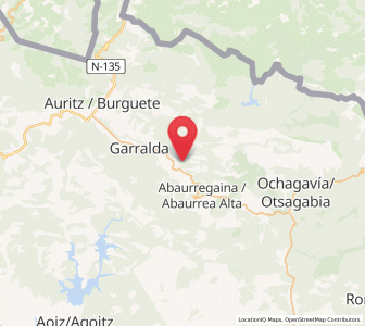 Map of Garaioa, Navarre