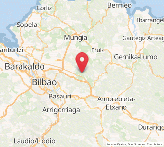 Map of Garaioltza, Basque Country