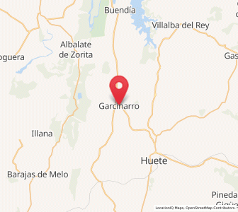 Map of Garcinarro, Castille-La Mancha