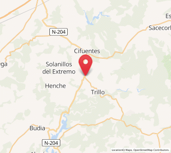 Map of Gárgoles de Abajo, Castille-La Mancha