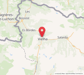 Map of Gausac, Catalonia