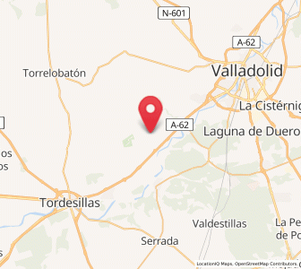 Map of Geria, Castille and León