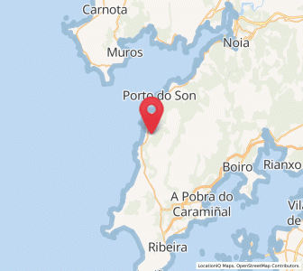 Map of Goltar, Galicia