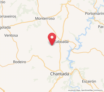 Map of Gondulfe, Galicia