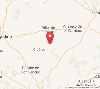 Map of Grandes, Castille and León