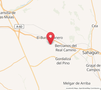 Map of Grañeras, Castille and León