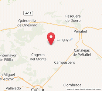 Map of Granja de San Mamés, Castille and León
