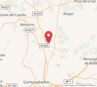 Map of Gredilla la Polera, Castille and León