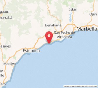 Map of Guadalmansa, Andalusia
