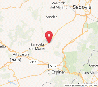 Map of Guijasalbas, Castille and León