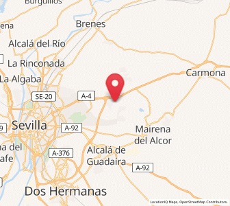 Map of Hacienda de Tarazona, Andalusia