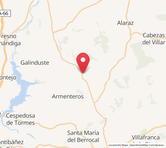 Map of Horcajo-Medianero, Castille and León