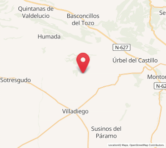 Map of Hormicedo, Castille and León