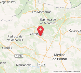 Map of Hornillayuso, Castille and León