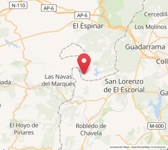 Map of Hoyo de la Guija, Castille and León