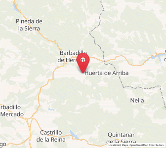 Map of Huerta de Abajo, Castille and León