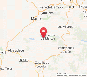 Map of Huerta del Monte, Andalusia