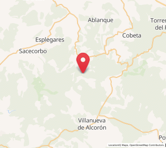Map of Huertapelayo, Castille-La Mancha
