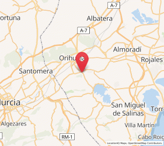 Map of Hurchillo, Valencia