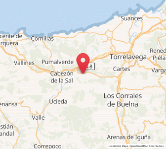 Map of Ibio, Cantabria