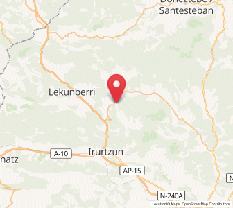 Map of Ihaben, Navarre