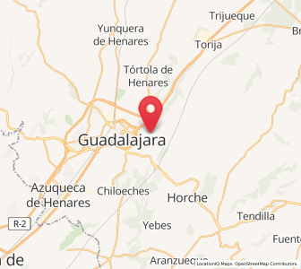 Map of Iriépal, Castille-La Mancha
