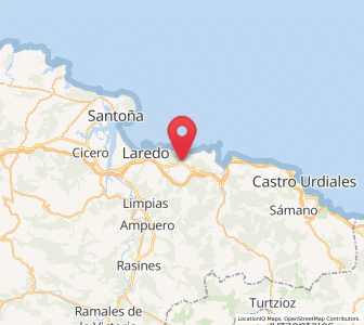 Map of Iseca Vieja, Cantabria