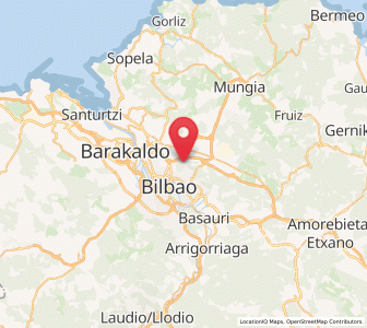 Map of Izartza, Basque Country